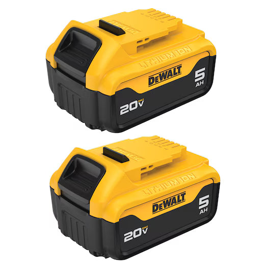 20V MAX* 5Ah Battery (2 Pk)