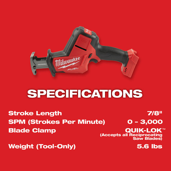 M18 FUEL™ HACKZALL® (Tool Only)