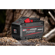 M18™ REDLITHIUM™ FORGE™ HD12.0 Battery in a work shop. 