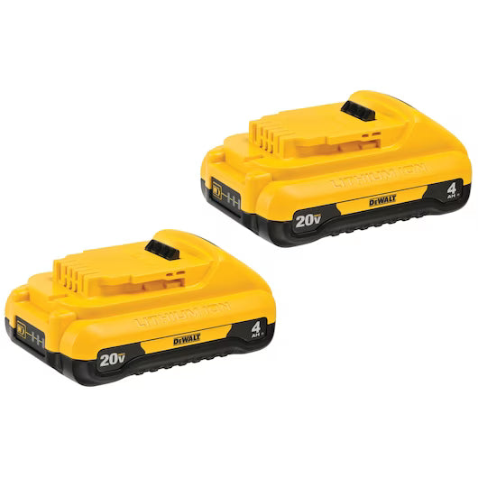 20V MAX* 4Ah Battery (2 Pk)