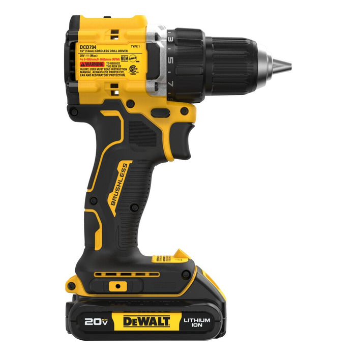 ATOMIC COMPACT SERIES™ 20V MAX* Brushless Cordless 1/2 in. Drill/Driver
