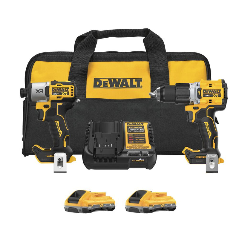 20V MAX* XR® 2-Speed Hammer Drill & Impact 2-Tool Combo Kit w/XR® POWERPACK™ Batteries