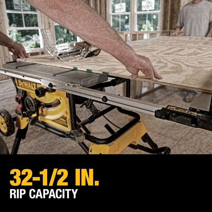 10 in. Jobsite Table Saw and Rolling Stand
