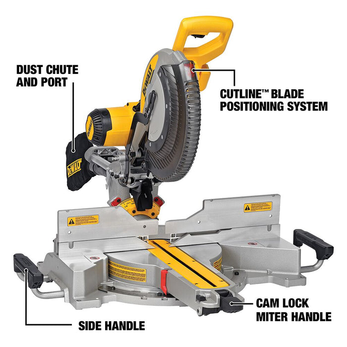 12 in. Double-Bevel Sliding Compound Miter Saw