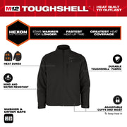 M12™ Heated TOUGHSHELL™ Jacket Kits - Black - Newfoundland Distributors Ltd.