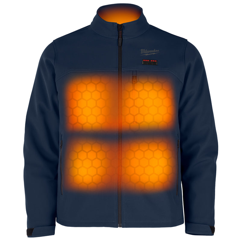 M12™ Heated TOUGHSHELL™ Jacket Kit - Blue - Newfoundland Distributors Ltd.