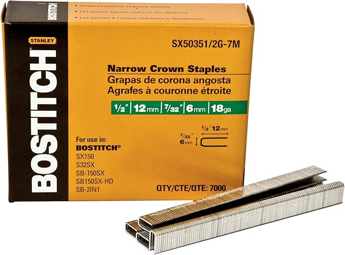 1-1/2" 18G Bostitch Staples