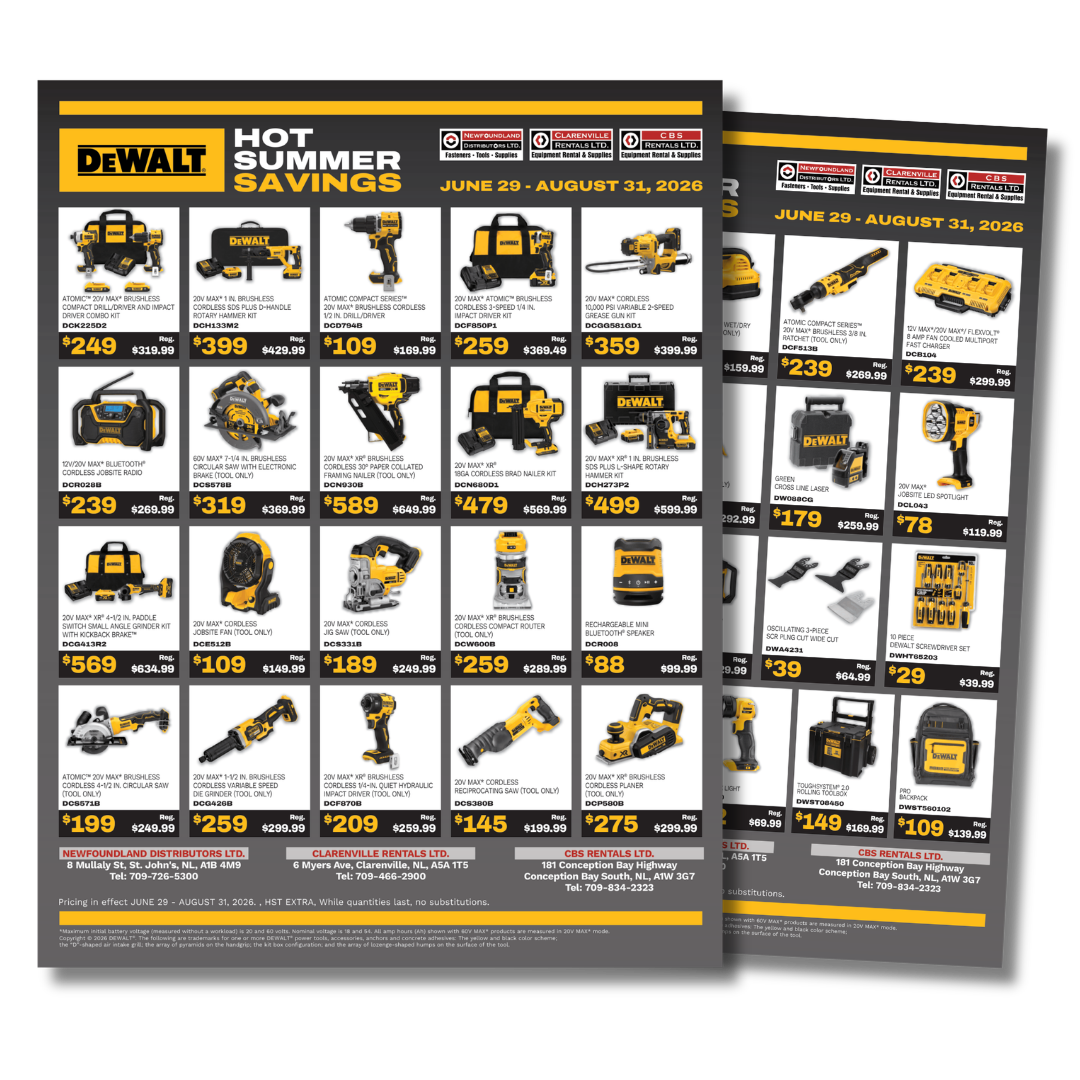 DEWALT Hot Summer Savings